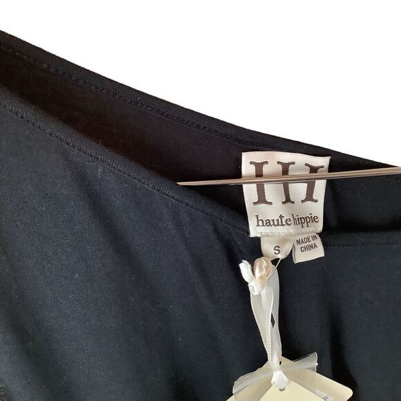 NWT Haute Hippie Asymmetrical ￼Jeweled One Shoulder Midi Dress - Picture 9 of 15